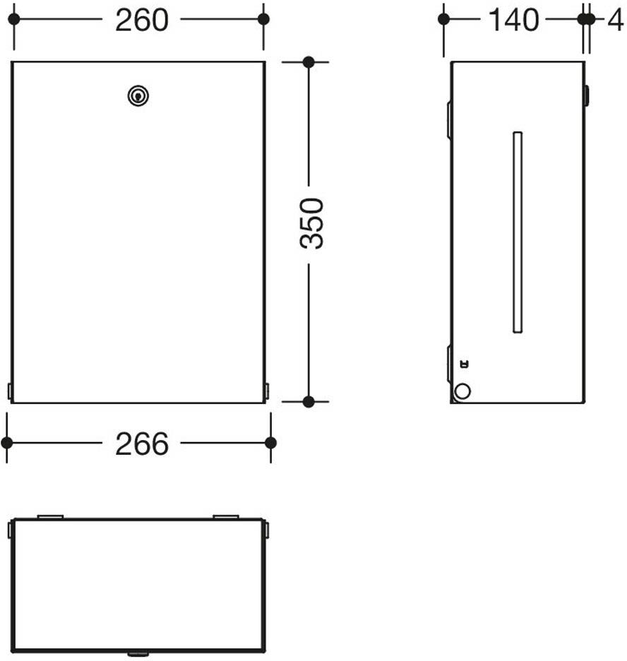 HEWI System 900 Papierhandtuchspender