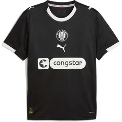 Puma, Herren, Fussballtrikot, FCSP Third Jersey (M), Schwarz, Weiss