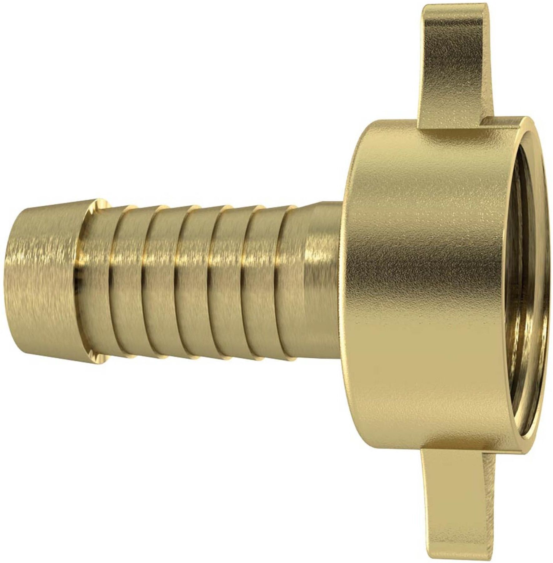 Riegler 2/3 Schlauchverschr. G1x25, Ãœ-Mutter,flachd. schwere Ausfür MS (SV1025MS23F)