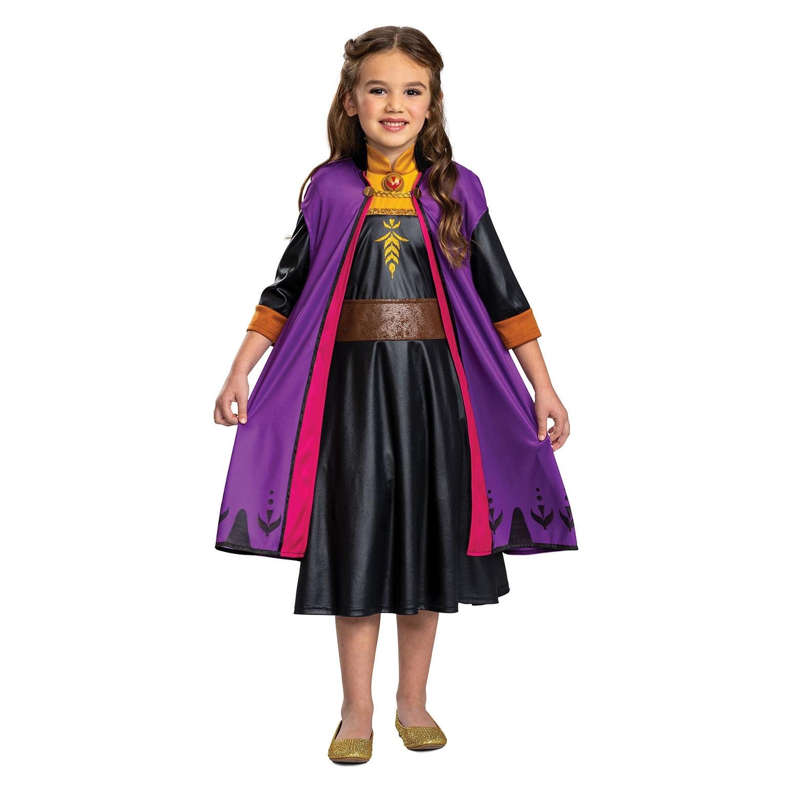 Disguise Classic Costume - Anna Traveling Dress (116 cm) (140039L) (116) (140039L-EU-6)