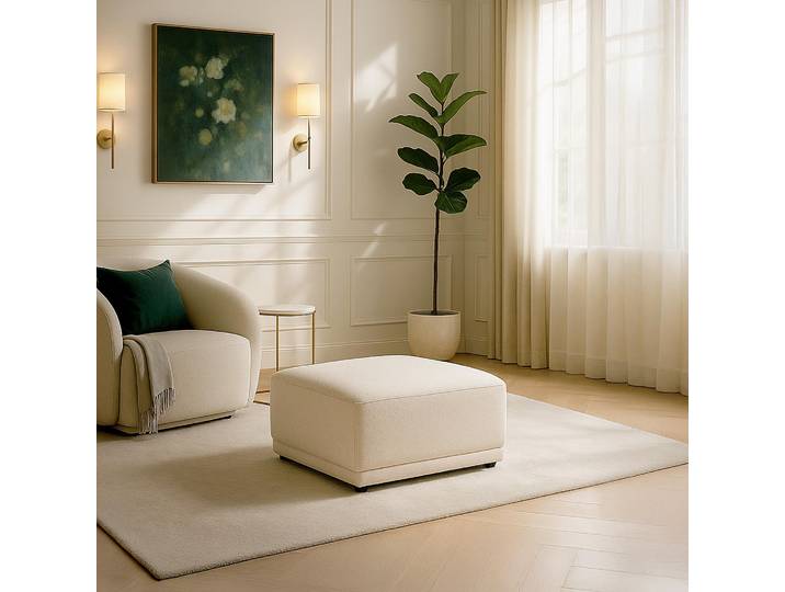 Pouf en tissu - Elora