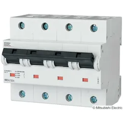Mitsubishi Electric 63A, 4 Polig MCB HMCB-C63/4