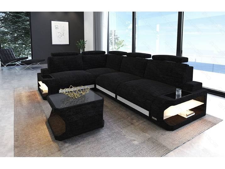 Stoff Ecksofa Siena L-Form