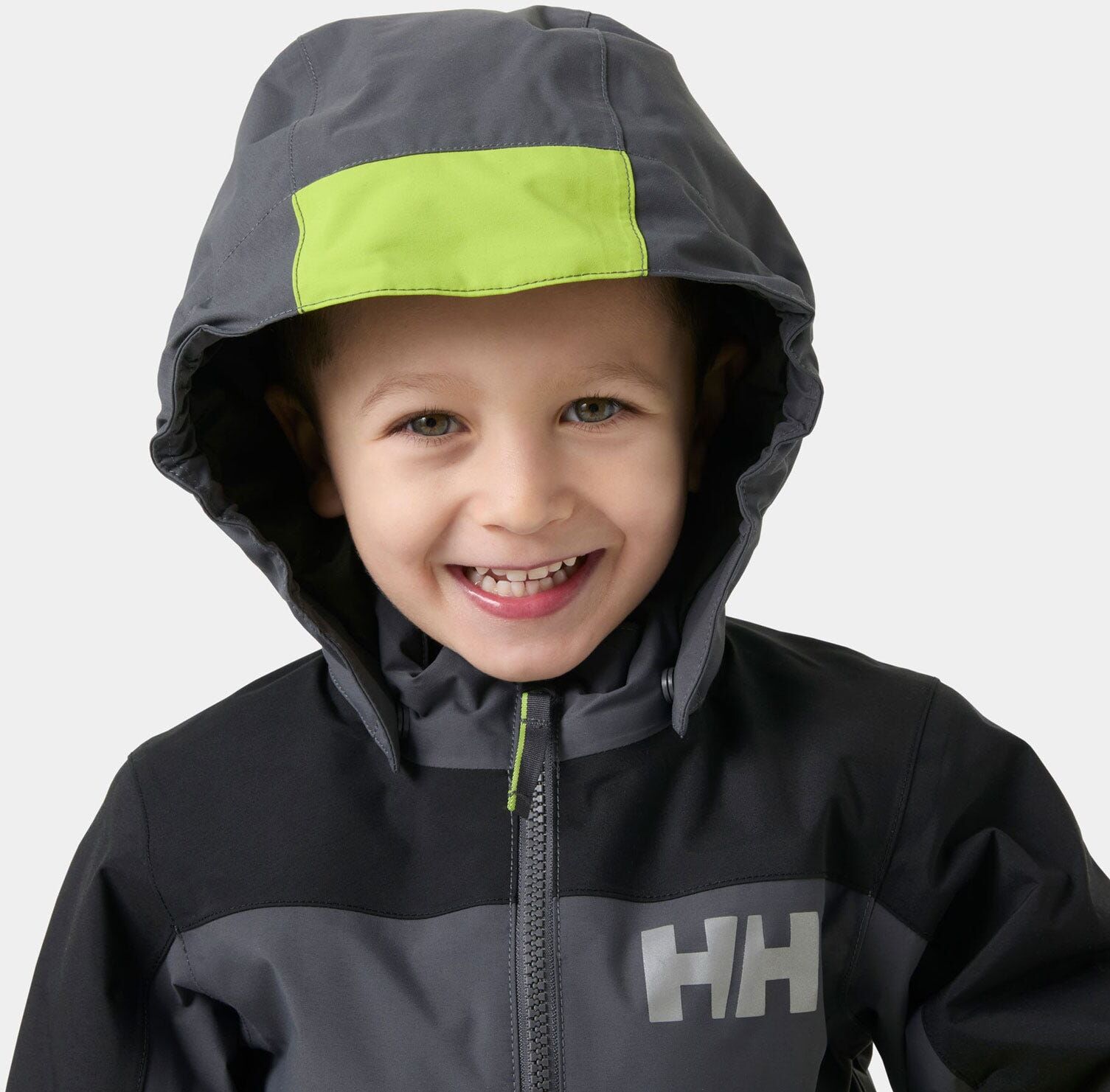 Helly Hansen Kids' Rider Insulated Ski Jacket - Grey - 1