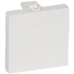 Legrand 078721 Mosaic Blindabdeckung 2-modulig antibakteriell Ultraweiß
