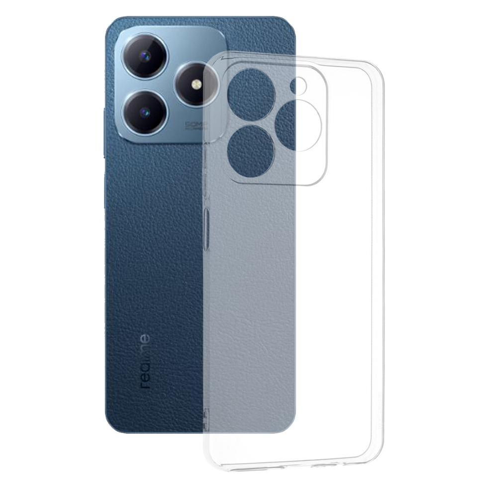 Techsuit - Clear Silicone - Realme C63 - Transparent (Realme C63) (56360520)