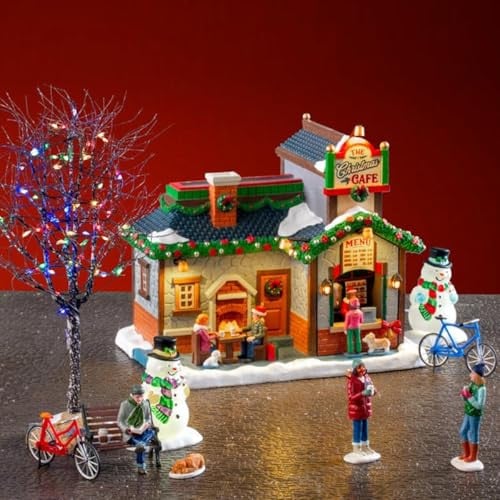 Lemax The Christmas Cafe Set