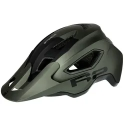 R2 Terraform Fahrradhelm dunkel olivgrün/schwarz Gr. M (56-58 cm)