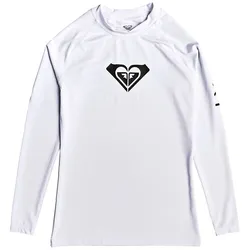 Roxy Whole Hearted Langarm Lycra white Gr. S