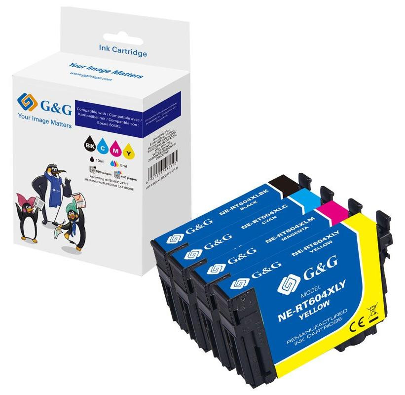 G&G Druckerpatronen Multipack compatibel met Epson 604XL