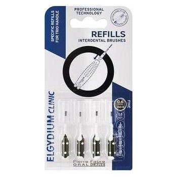Elgydium Black Replacement Brushes - 4 Units (4x) (59668598)