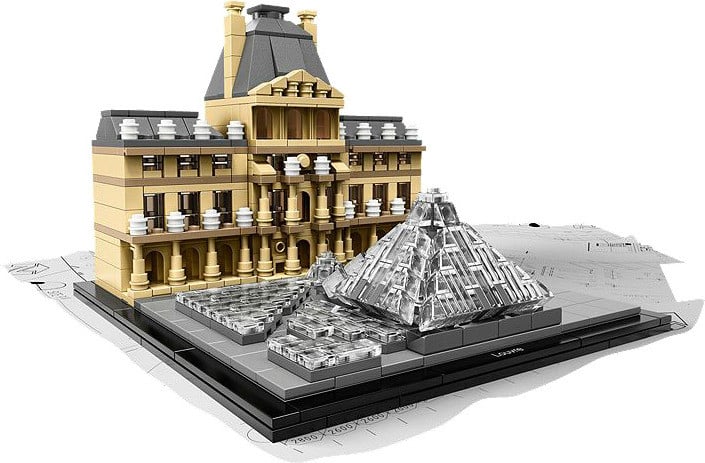 LEGO Architectuur Louvre 21024