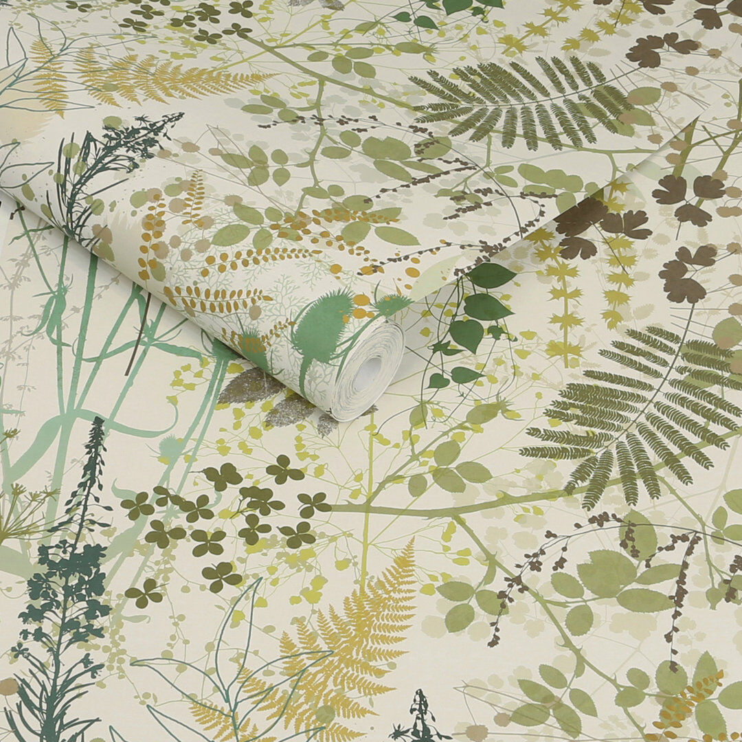Clarissa Hulse Serendipity Sage Wallpaper Green 1,000cm L