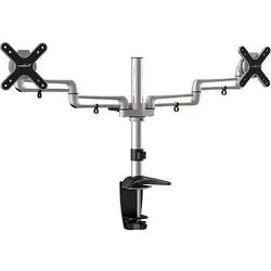 PureMounts Monitor Tischhalterung - Style 13-27" (Tisch), Monitor Halterung, Silber