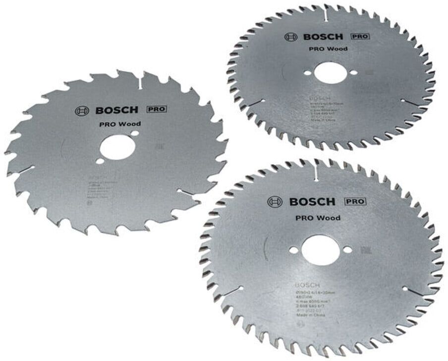 Bosch Promo 3er Pack, 190 mm Pro Wood (2608644731)