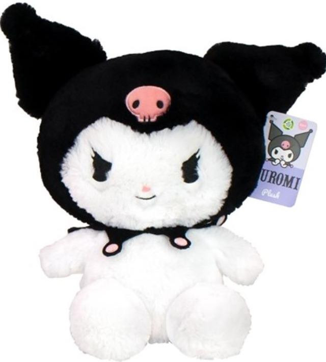 Play by Play Hello Kitty Kuromi pluche knuffel, 23 cm