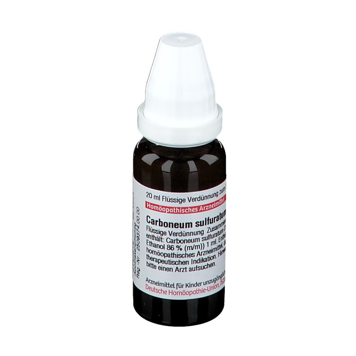 Carboneum Sulfuratum D 6 Dilution 20 ml