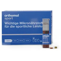 ORTHOMOL Sport Trinkfläschchen/Tabl./Kaps.Kombip. 30 St