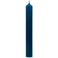 Stearin Stabkerze - ozeanblau