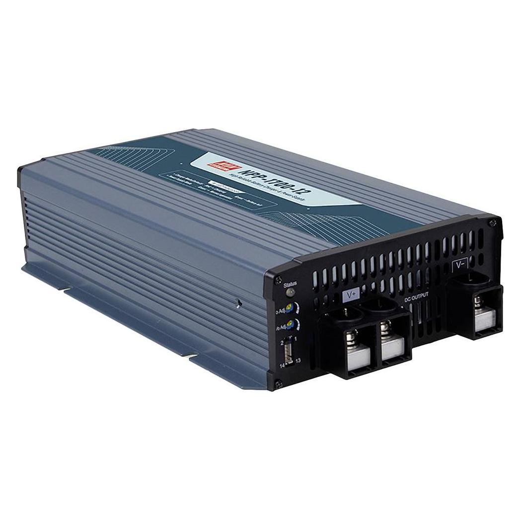 MeanWell Bleiakku-Ladegerät NPP-1700-12 12 V Ladestrom max. 85 A (1 Stk.) (NPP-1700-12)