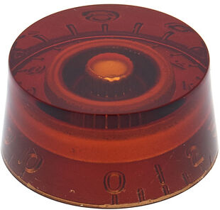 Harley Benton Parts SC-Style Speedknob AM Ambre