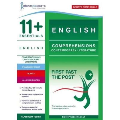 11+ Essentials English Comprehensions: Contemporary Literature Book 3 - Standard Format, Taschenbuch von Eleven Plus Exams, Eleven Plus Exams,