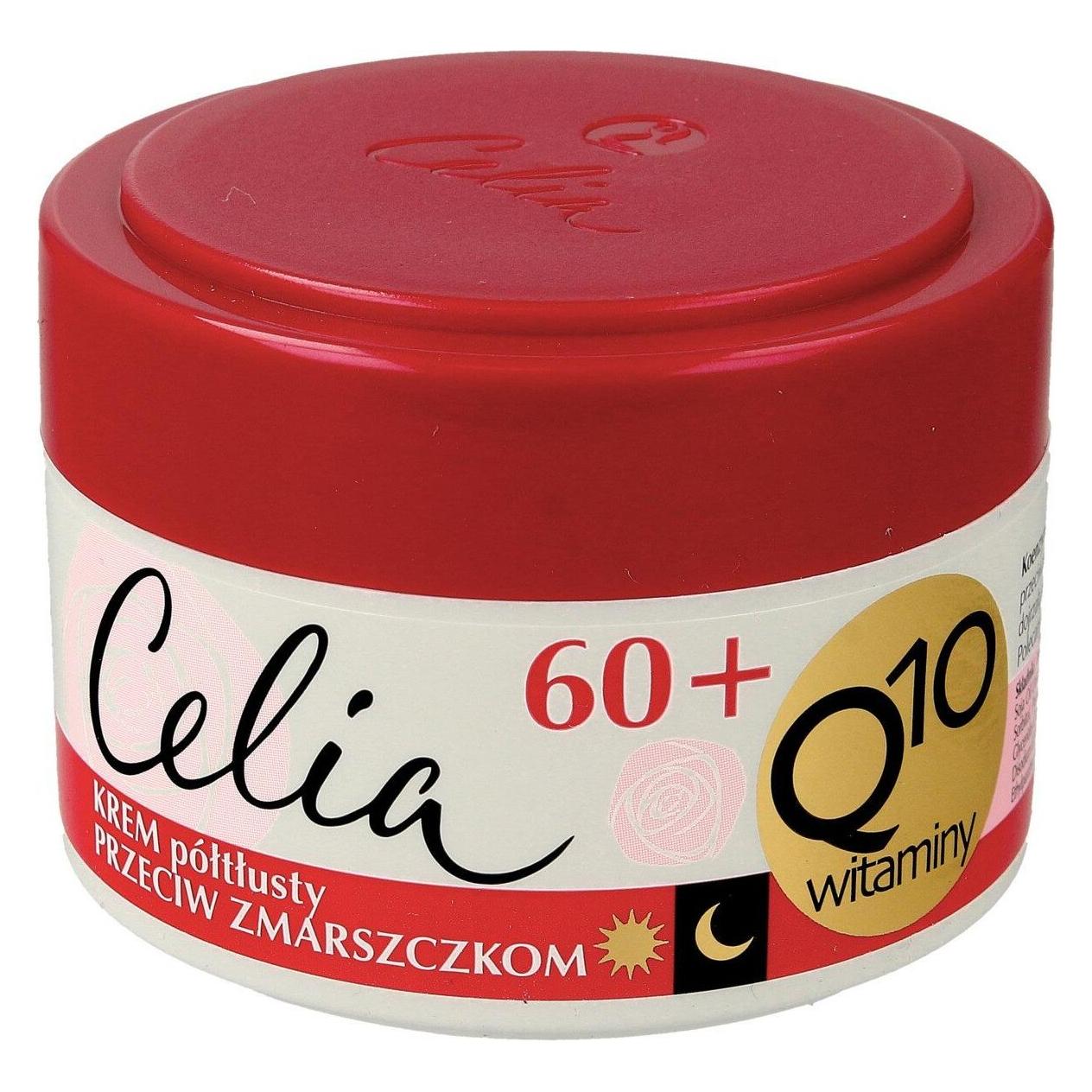 Celia Q10 Vitamins 60+ Semi-Fat Cream Against Wrinkles With Collagen For Day And Night 50Ml (Körpercreme, 50 ml) (33402179)