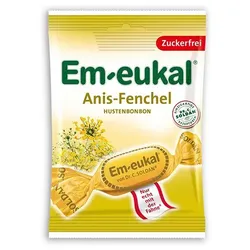 EM-EUKAL Bonbons Anis Fenchel zuckerfrei 75 g