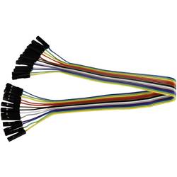 Joy-it RB-CB1-025 Jumper-Kabel Raspberry Pi® [13x Drahtbrücken-Buchse - 13x Drahtbrücken-Buchse] 30.00 cm Bunt inkl. Pins