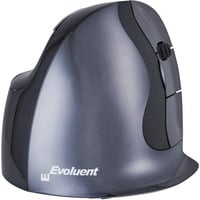 VerticalMouse D, Maus schwarz/silber, Large, RH
