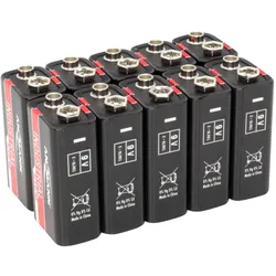 ANSMANN Batterien E-Block 9 V