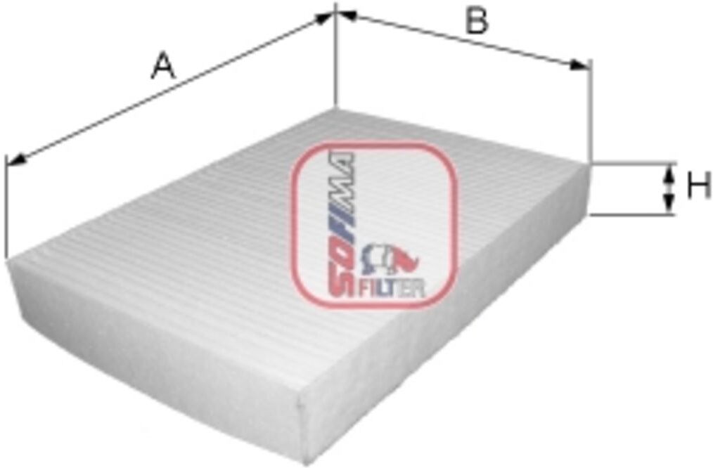 Innenraumluftfilter SOFIMA S 3325 C