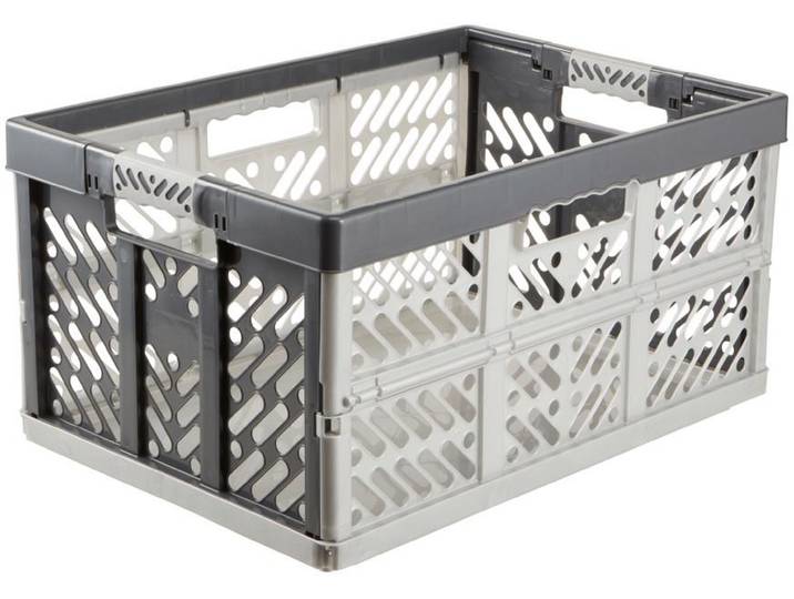 keeeper ben, Profi-Klappbox mit Soft-Touch-Griffen, 54 x 37 x 28 cm Soft-Touch-Griffe, zusammenklappbar