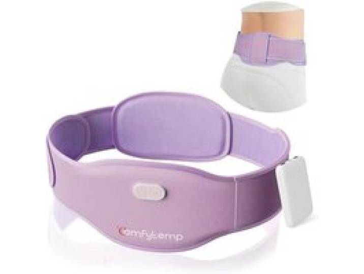 Ceinture Menstruelle Chauffante Grande Taille avec 5000mAh - Pourpre - Tissu