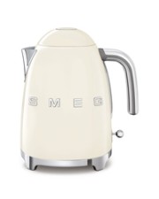 SMEG 1,7 l 2400 W Cremefarben Kunststoff Edelstahl Wasserstandsanzeige Überhitzungsschutz electric kettle Cream (KLF03CREU)