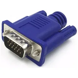 PowerGuard VGA Dummy Adapter Headless Ghost Display Emulator Dummy Plug 1080p, Video Adapter, Blau