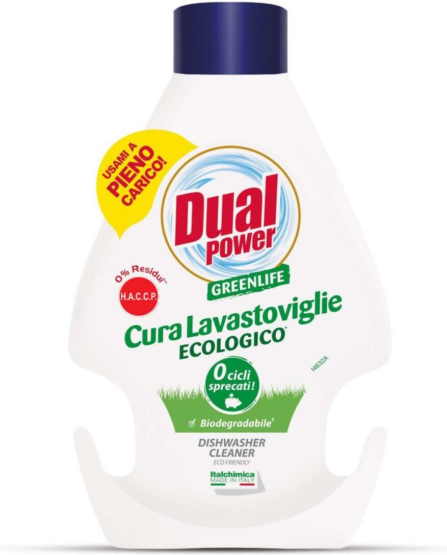 Detergente pulizia lavastoviglie Dual Power LV9159 GREENLIFE Ecologico
