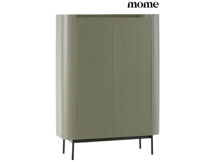 Kommode MOME WILLA 2 Türen 40x100x140cm grün matt