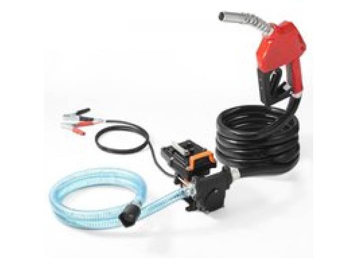 VEVOR Dieselpumpe, 12 V DC, 15 GPM, 1/4 PS, tragbare elektrische Kraftstoffpumpe mit automatischer Abschaltung der Pistole, Einlass- & Auslassschlauch für Benzin, Diesel, Kerosin, Methanol-Mischungen