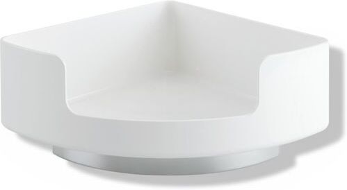 Hewi 802 LifeSystem Eckablage 802.03.22055 Seitenlänge 210mm, mit Wandhalter, aquablau