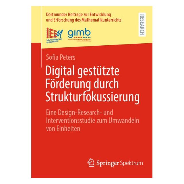 Springer Digital gestützte Förderung durch Strukturfokussierung (Deutsch, Sofia Peters) (71203625)