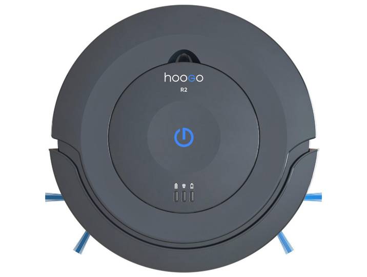Staubsaugerroboter, Blau, Dunkelgrau, Kunststoff, 7 cm, beutellos, Absturzsensor, Treppenerkennung, Haushalt & Reinigung, Reinigung, Staubsauger