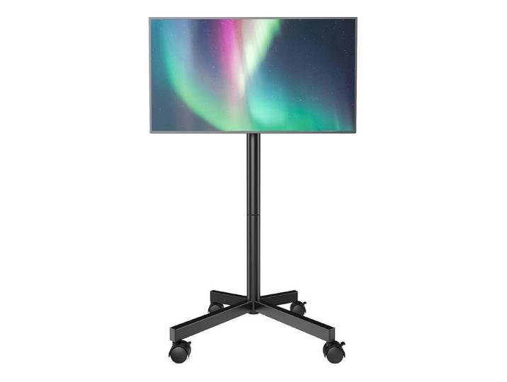 LuxusKollektion TV-Ständer TV Bodenständer mit Rollen höhenverstellbar 23-60 Zoll, (1-tlg)