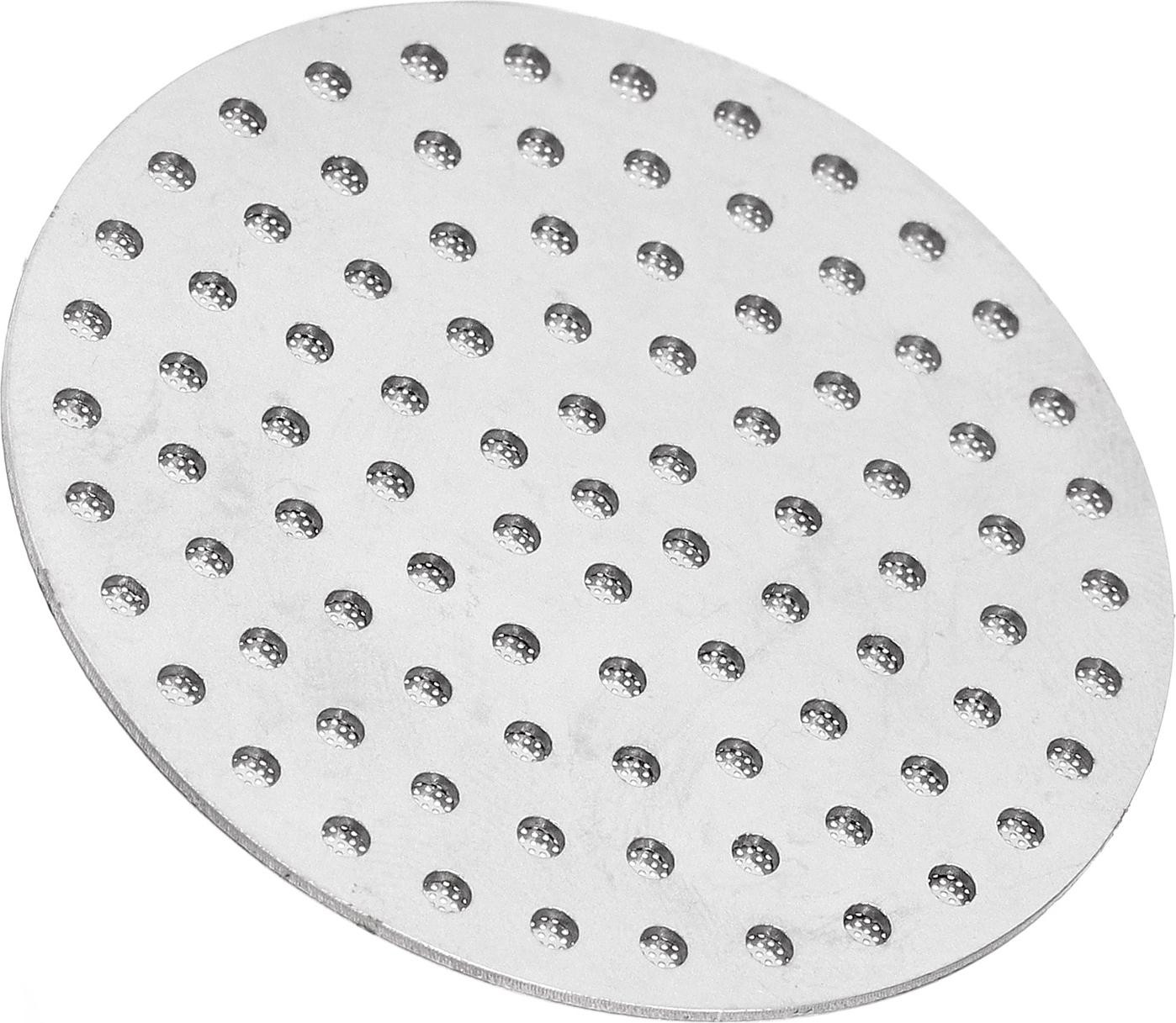 Cocosity 2 stuks herbruikbare puckfilters van roestvrij staal 304, dubbellaags, diameter: 53,5 mm