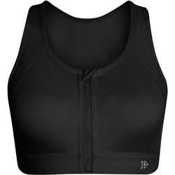 YVETTE Damen BH Sport Bra Romy, Größe XL in Schwarz Schwarz