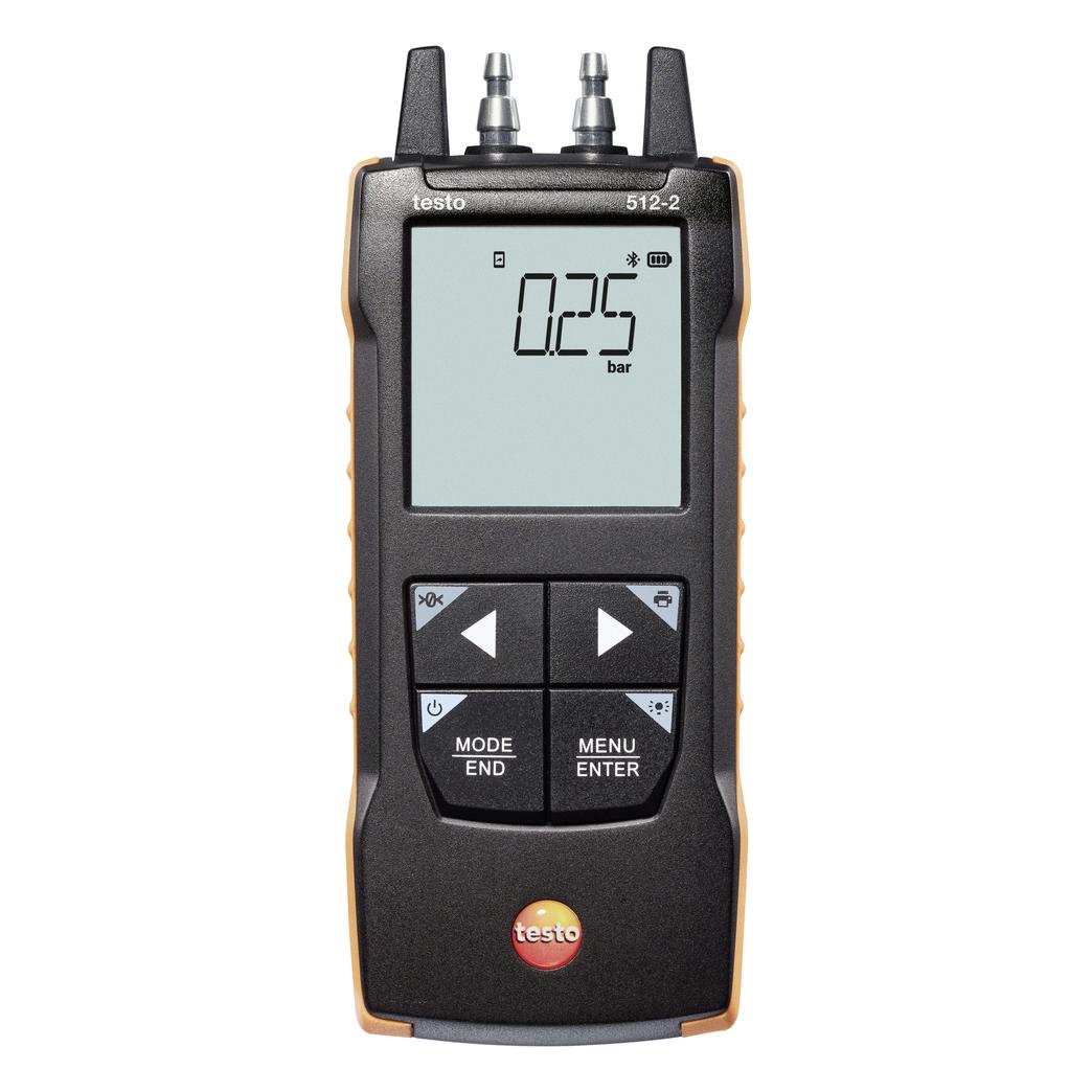 Testo 512-2 Druck-Messgerät Luftdruck 0 - 2000 hPa (0563 2512)