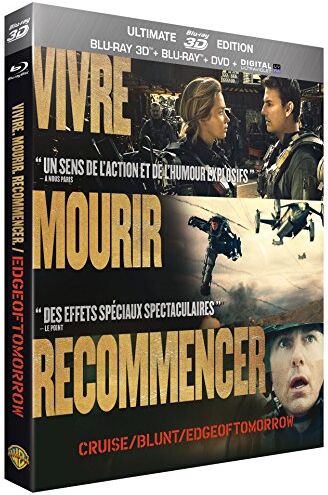 Tom Cruise - Edge of Tomorrow [Blu-ray Ultimate Edition + Blu-ray 3D + Blu-ray + DVD + Digital Copy, IMPORT] - Preis vom 30.09.2026 09:01:18 h