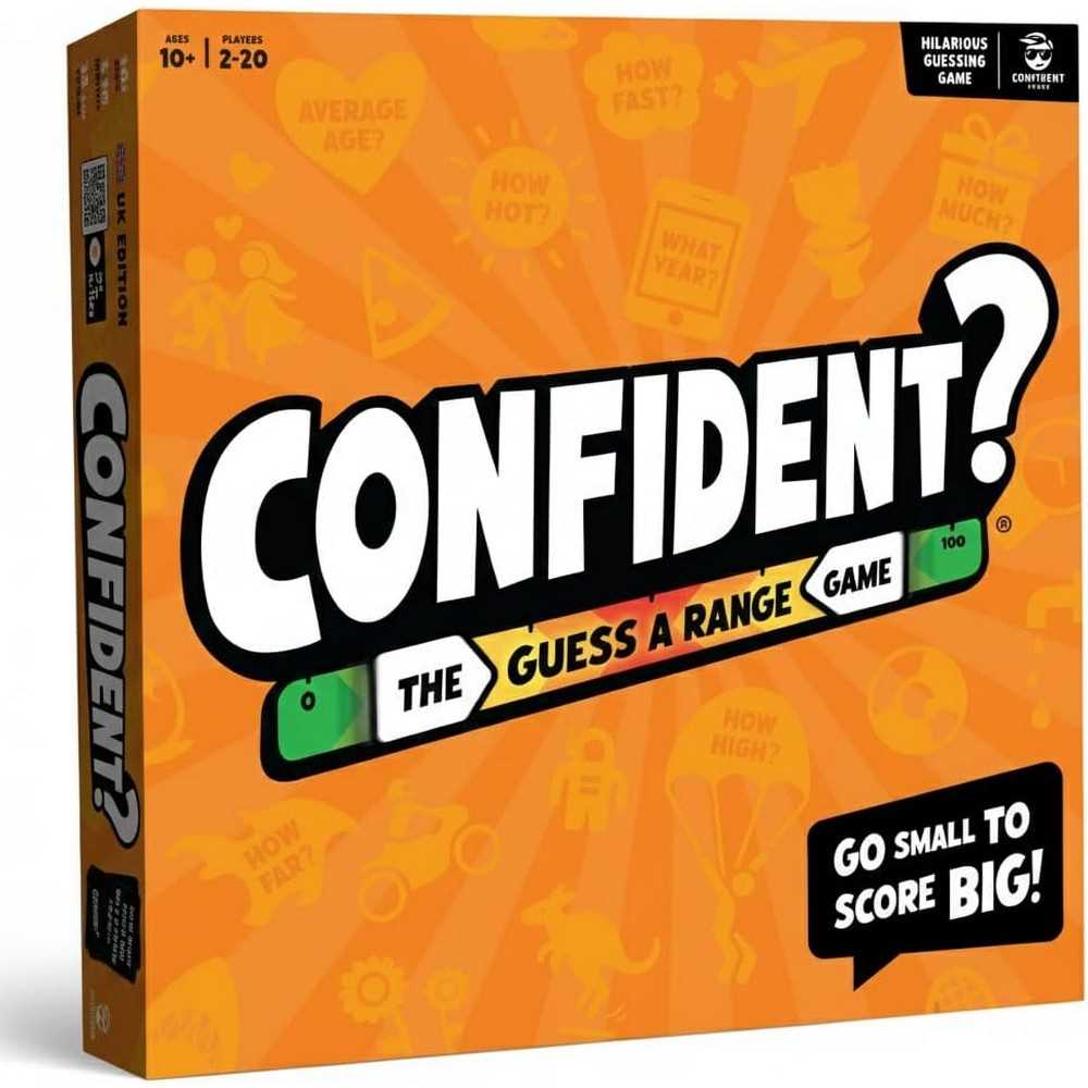Confident? Refresh Family Quiz Game, Ages 8+, by Confident Games