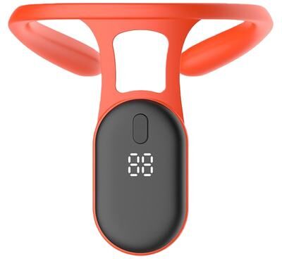 Smart Shopping Spot Smart Posture Corrector & Neck Hump Trainer With Intelligent Vibration Reminder orange