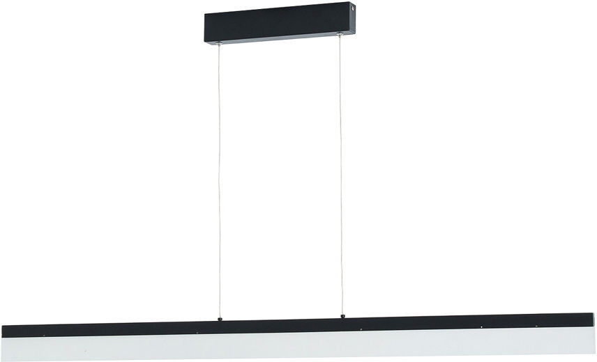 Fairmont Park 1 - Light Matte Black Pendant Matte Black 80cm